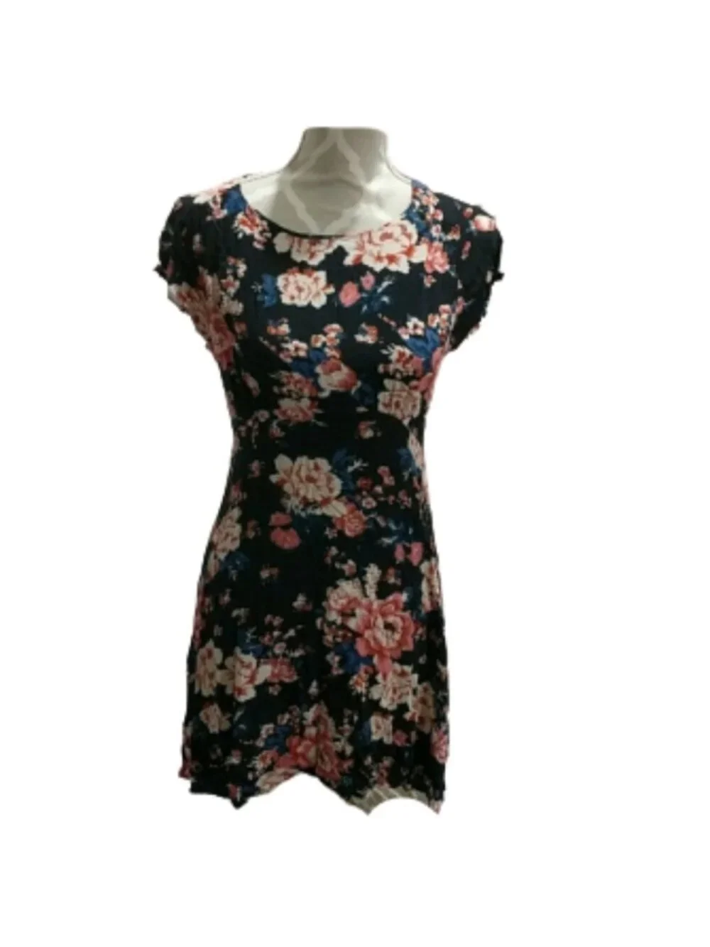 Vero Moda floral short sleeve dress